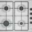 Bosch Series 2 Gas hob 60 cm Stainless steel - PBP6B5K60