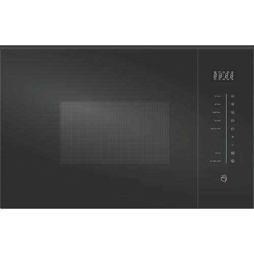 Nordmende 25L Built In Microwave And Grill Black Glass - NM25BL