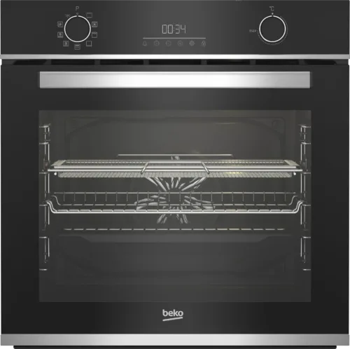 Beko Built-In Pyro Multi-Function Oven with AeroPerfect™ AirFry Technology - BBIMA13301XMP