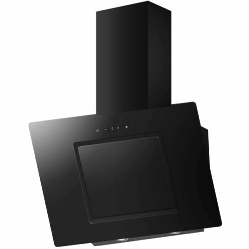 CATA 60cm Angled Glass Hood Black - ANG60BK