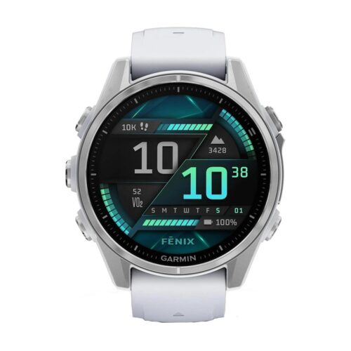 Garmin fēnix® 8 43mm, AMOLED Silver with Whitestone - 49-GAR-010-02903-00