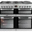 Leisure 100cm Duel Fuel Range Cooker S Steel - CS100F520X