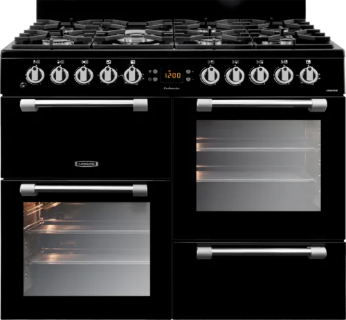 Leisure 100cm Range Cooker Dual Fuel Black - CK100F232K