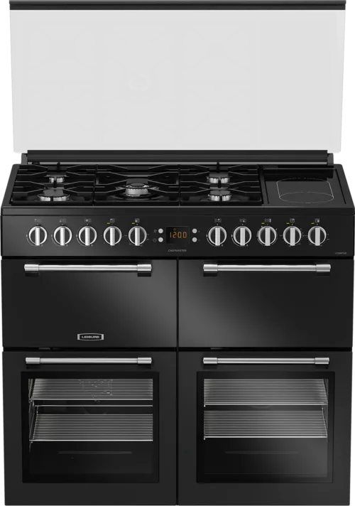 Leisure Chefmaster Range Cooker 100cm Black - CC100F521K