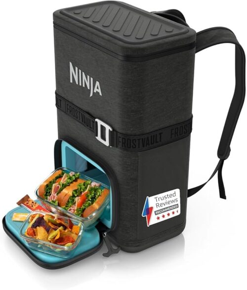 Ninja FrostVault Go 17L 24-Can Backpack Soft Cooler Grey - FF124EUUKCG