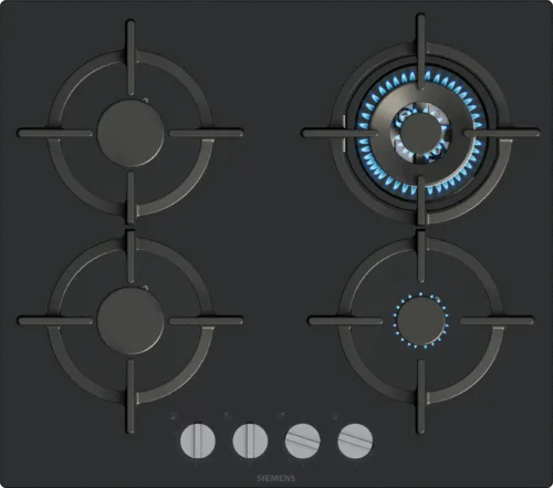 Siemens IQ500 Gas hob 60 cm Tempered glass Black - EP6A6HI10