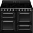 Smeg Victoria 110cm Induction Range Cooker Black - TR4110IBL2