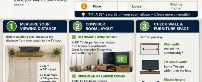 55 VS 65 tv