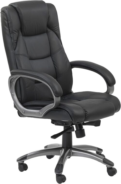 Alphason ALPHA Northland Leather Executive Chair Black - AOC6332-L-BK