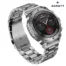 Garett ATOM Smartwatch SILVER STEEL (with Additional Green Silicone Quick Release Strap)