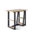 Penzance Office Desk Oak Black - AW3140