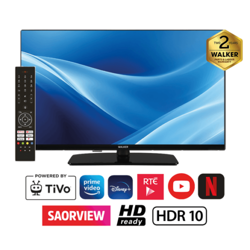 Walker 32 HD Ready Smart TV - WPS32241HDBK